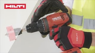 INTRODUCING the Hilti SF 6HA22 cordless hammer drill driver with Active Torque Control ATC [upl. by Arvin]