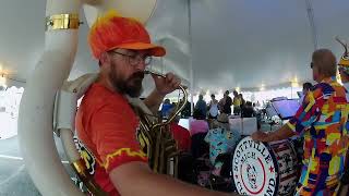 Scottville Clown Band  Reed CIty 2024  Tequila  Tuba View [upl. by Wini]