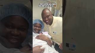 TAWA AJISEFINI AND HUSBAND WELCOMES THEIR FIRST CHILD IN THE US AFTER YEARS OF WAITING  nollywood [upl. by Airla]