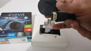 Wecast INOVA  Rk3036 Hdmi Streaming Espelhar A Tela Do Celular Para Tv [upl. by Anitsihc356]