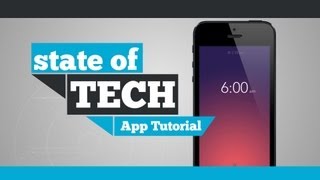 iPhone App Tutorial  Rise Alarm Clock App [upl. by Odidnac]