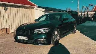 BMW 530e Review with lowered HR springs [upl. by Cocke392]