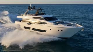 2018 Ferretti 850 For Sale with TAG Yachting [upl. by Solitta982]