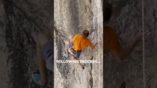 French climber Seb Bouin training for his bigger projects [upl. by Quirita]