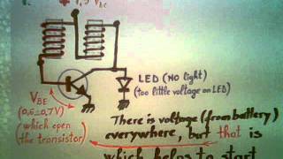 Joule Thief EXPLAINED and Hints external signals and LEDs seekwmv [upl. by Aneladdam]