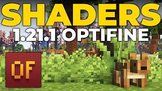 How To Get Shaders with OptiFine in Minecraft 1211 [upl. by Hayifas600]