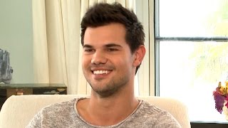 EXCLUSIVE Taylor Lautner Adorably Reveals Hes Looking Forward to Being a Dad Someday I Love… [upl. by Tiemroth847]