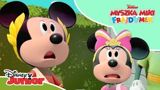 🧦 Szukając Lewci  Myszka Miki Frajdomek  Disney Junior Polska [upl. by Enra]