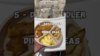 5 Day toddler dinner ideas 👌toddlermeals toddlermealideas dinner toddlerlife [upl. by Eiznil]