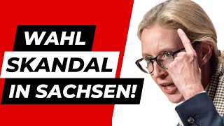 Unglaublich Massiver Wahlskandal in Sachsen [upl. by Hayden]