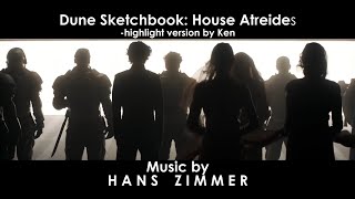 House Atreides highlight onlyon Hans Zimmers Dune Sketchbook AKA Arrival on Arrakis not on OST [upl. by Yecac547]