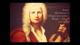 Antonio Vivaldi  Estate Movimento I 4 Allegro non molto  Allegro  Allegro non molto [upl. by Arres]