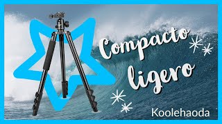 Review del ligero y compacto Trípode X423SJ de Koolehaoda [upl. by Tandi297]