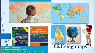 Grade 7 Geography  English Medium Unit 5 Using Maps  Part I [upl. by Eniarol]