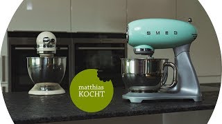 SMEG Küchenmaschine SMF01  der KitchenAid Killer im Test [upl. by Ynnol]