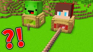 Mikey Store vs JJ Store Challenge in Minecraft Maizen [upl. by Russi]