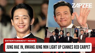 Jung Hae In Hwang Jung Min and the ‘Veteran 2’ Team Stun at Cannes Red Carpet [upl. by Sonaj]