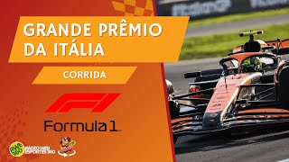 GRANDE PRÊMIO DA ITÁLIA  CORRIDA  FÓRMULA 1  NARRAÇÃO AO VIVO [upl. by Vevay543]