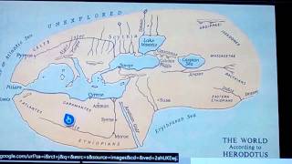 Herodotus map and Maps of Antiquity  quite Revealing 2018 New info [upl. by Llednahc]