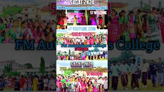 Fm college kola kuli dabung dance st welcome 2024santalistatusvideo fmautonomoscollege [upl. by Narmak234]