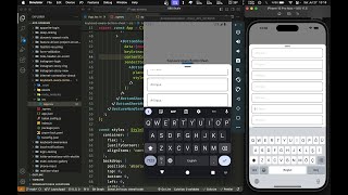 ASMR Programming  React Native Keyboard Aware Bottom Sheet  No Talking [upl. by Cal]