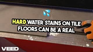 Top DIY Cleaning Solution for Hard Water Stains on Tiles [upl. by Karola549]