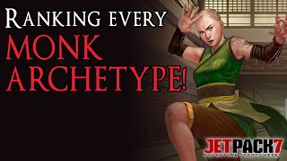 Ranking EVERY ARCHETYPE in 5e Monk Edition [upl. by Peppie]