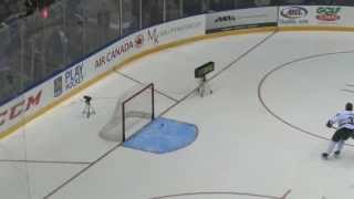 Magnus Nygren hardest shot record  2014 AHL All Star Classic Skills Competition [upl. by Richard]