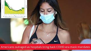 Americans outraged as hospitals bring back COVIDera mask mandates │News podcasts [upl. by Sikko]