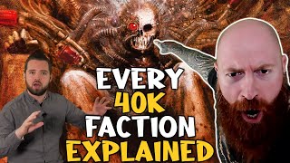 Final Fantasy Player Xeno Reacts to Every Single Warhammer 40k Faction Explained [upl. by Turnheim]