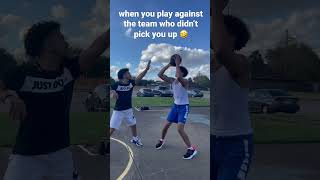 How hoopers play against the team that didn’t pick them up…🤣 [upl. by Ellehcen]