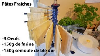 Recette des pâtes fraiches faites maison [upl. by Alvan]