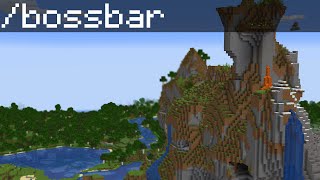 How to use bossbar in Minecraft Java Edition 1211 [upl. by Latoya]