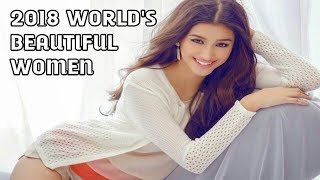 Top 10 Most Beautiful Women In The World 2018 [upl. by Nnasor]