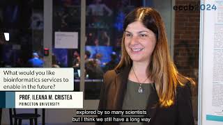 Prof Ileana Cristea on Bioinformatics in Virology and Proteomics  ECCB2024 [upl. by Narbig]