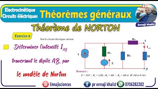 le modèle de Norton Exercice 6 [upl. by Burn]