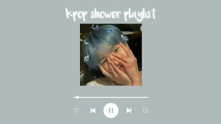 kpop shower playlist  no ads [upl. by Esdnil]