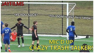 Micd up Striker Faces crazy trash talker LAST MIN GOAL  SOCCER HIGHLIGHTS [upl. by Bradan]