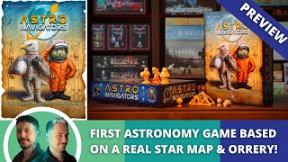 AstroNavigators Preview First ever astronomy game based on a real star map amp orrery [upl. by Nodnas]