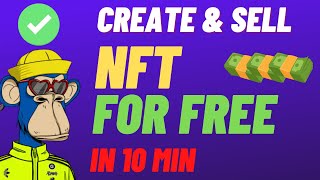 How to Create and Sell NFT in Hindi  Create NFT for Free  How Create Account on Metamask [upl. by Ree574]