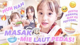 RESEP BIKIN MIE LAUT PEDAS YANG VIRAL BESTI ENAK BANGET [upl. by Ajani]