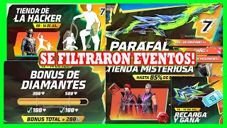 SE FILTRÓ TODOS LOS EVENTOS DE LA SEMANA EN FREE FIRE [upl. by Ymme]