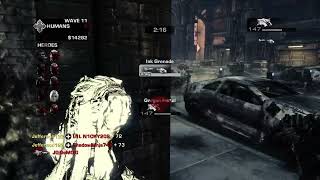 Gears of War 3 Beast Mode on Insane with the Boys never gets Old [upl. by Dominga]