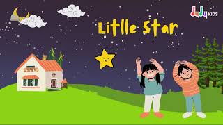 Twinkle Twinkle Little Star  Nursery Rhymes for Kids  Super Simple Songs [upl. by Einnal]