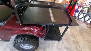 Upgrades for the cargo platform 2016 EZGO express S4 golf cart [upl. by Jacobsen]