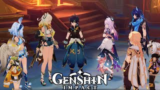 Genshin Impact 52  Full Archon Story Quest Interlude [upl. by Dorolisa]