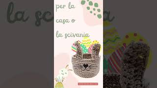 Cestino Pasqua 🐰 DIY  Tessiland shorts [upl. by Gertrud]