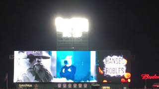 Hansel Robles WARMUP Music  2019 Angels  quotThe Undertakers musicquot [upl. by Cerell]