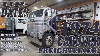 Cabover Frieghtliner Work In Progress UpDate [upl. by Nylynnej]