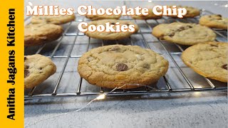 Millies Cookies RecipeChocolate Chip cookies Chewy Chocolate Chip Cookiesanithajaganskitchen [upl. by Zwart]